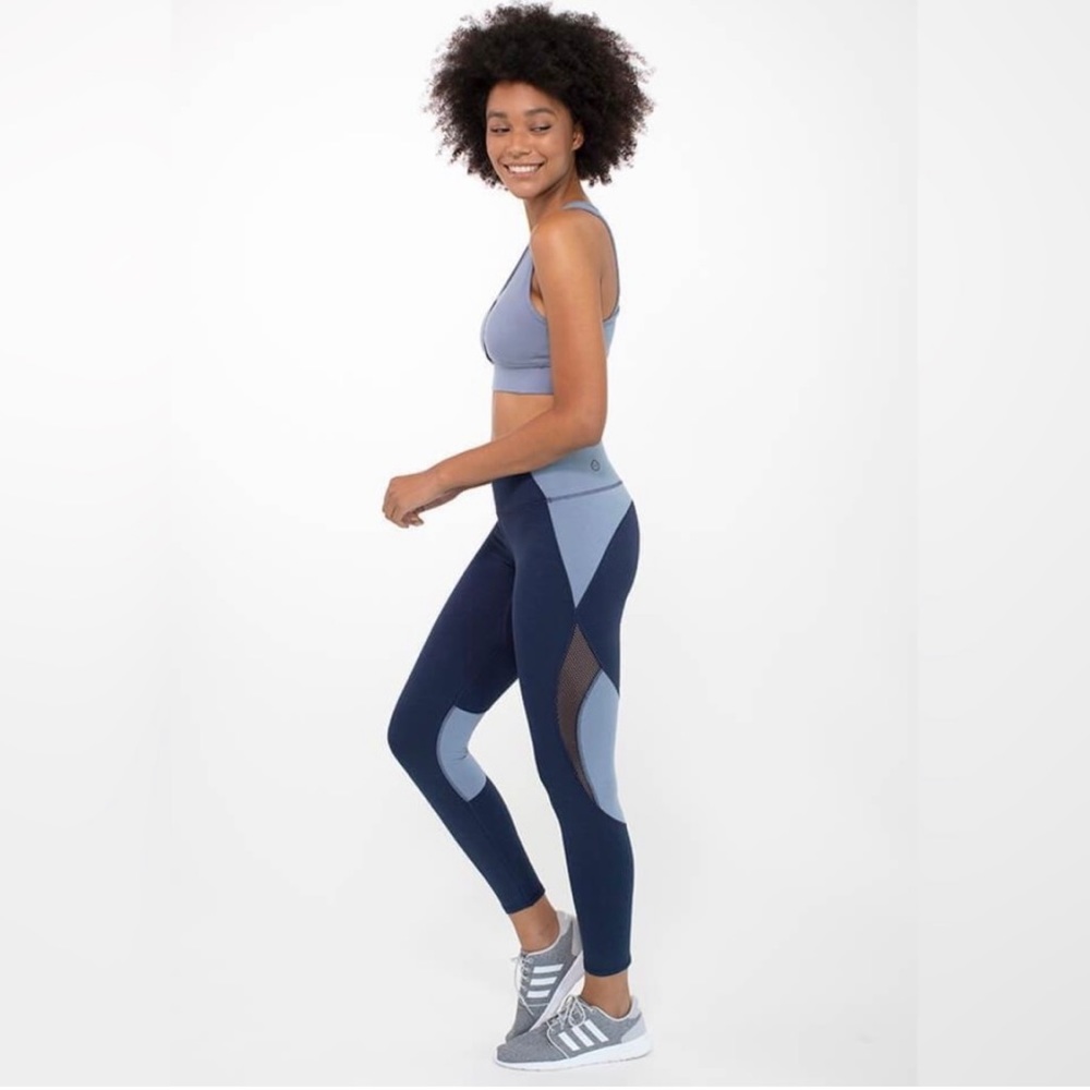 Tasc Set - Sprinter Leggings & Tank Top -bamboo Small S yoga gym New Performance